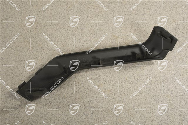 Abdeckblende, Armlehne, Tür hinten, Schwarz, R