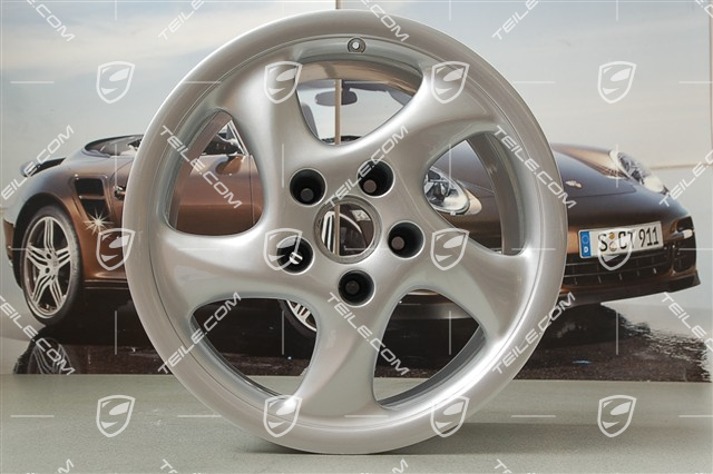 18-inch Turbo I wheel, hollow spokes, 8J x 18 ET52 + 10J x 18 ET65