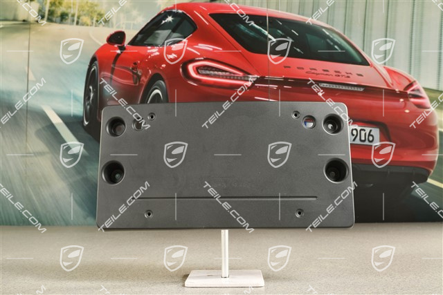 Front bumper number / Licence plate support / pad USA