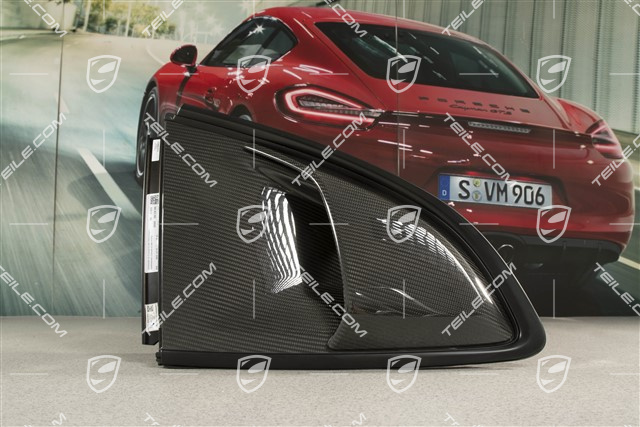 GT4RS Weissach Package, side window air inlet, carbon gloss, R
