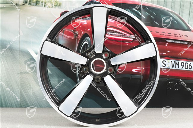 21" Felga Carrera Exclusive, 11,5J x 21 ET67, czarny wysoki połysk