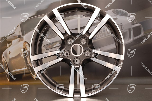 20-inch Turbo II wheel set, 9,5J x 20 ET 65 + 11J x 20 ET68