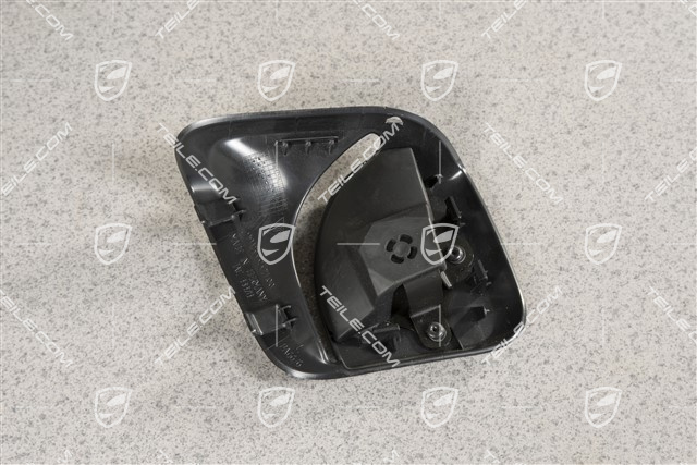 Sicherheitsgurt Abdeckung / Rosette, B-Säule, Schwarz, Coupe, L