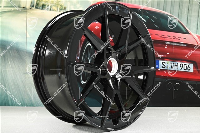 20" Felga Carrera S, 8,5J x 20 ET50, czarny wysoki połysk
