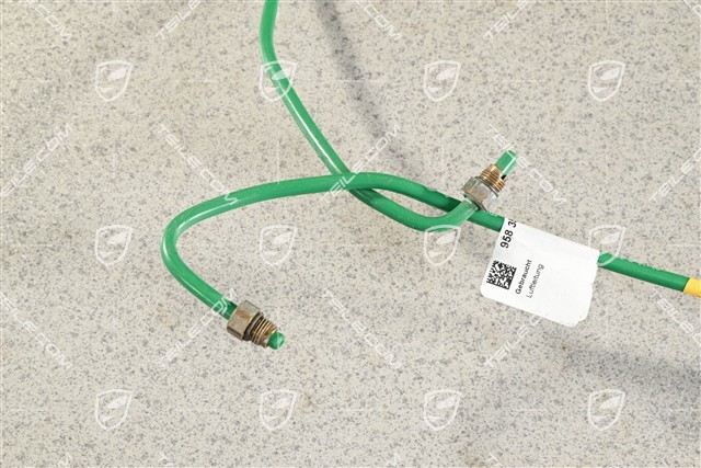 Pressure line Air suspension, Front, Green, R