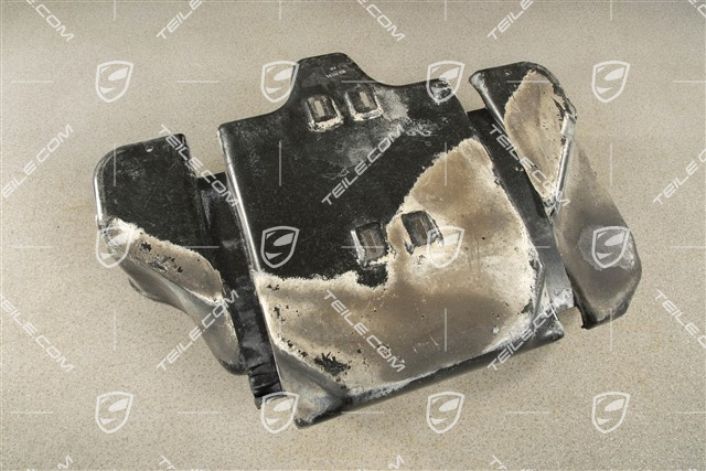Protective plate for fuel tank, lower part, C2/C2S