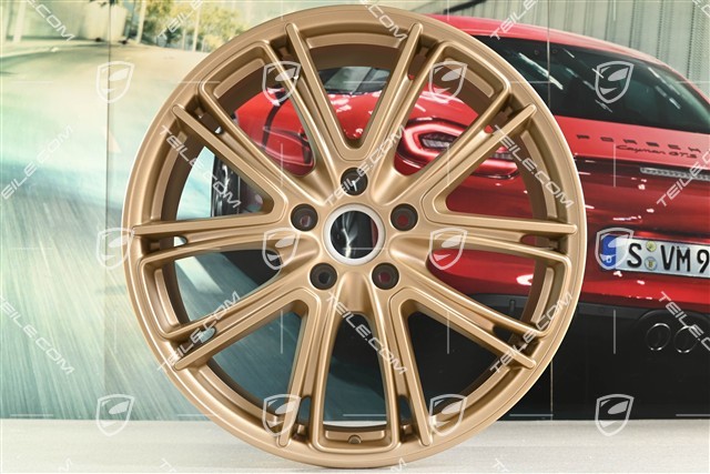 21" Felga Panamera Exclusive, 9,5J x 21 ET71, Aurum