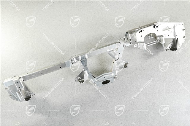 Retaining frame for dashboard lining