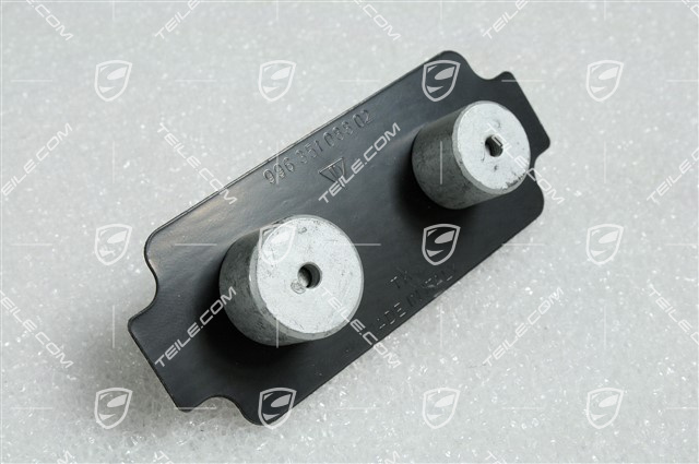 Front brake pad vibration damper Front brake pad vibration damper