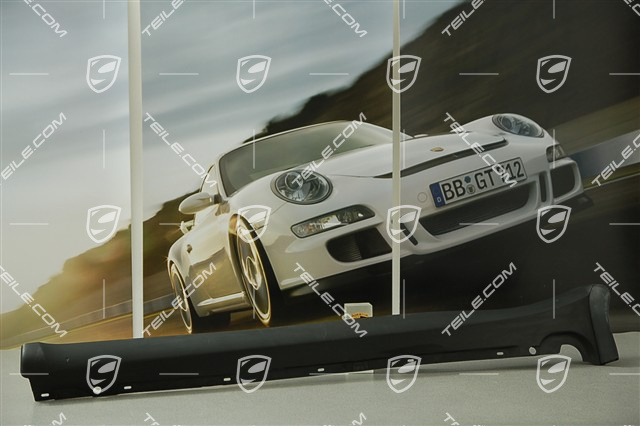 Schwellerblende, satin schwarz, C4 / C4S / Turbo / GT3 RS, L