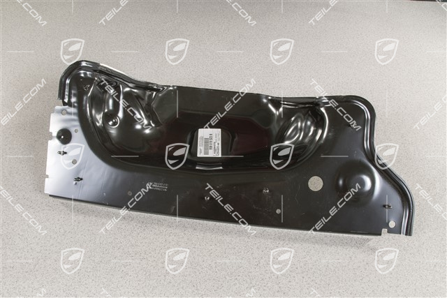 Closing element, plenum panel, S TDI