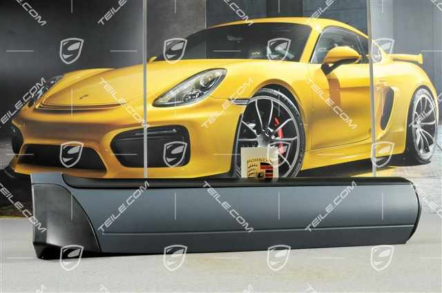 Strip, Rear door, Aluminium Package Black, (Without Aerokit/Aerokit without sill cover), R Strip, Rear door, Aluminium Package Black, (Without Aerokit/Aerokit without sill cover), R