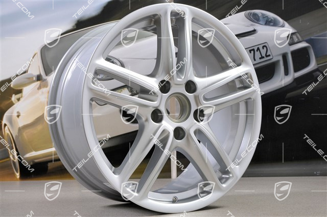 19" Felga Panamera TURBO, 9J x 19 ET60, brylantowy chrom