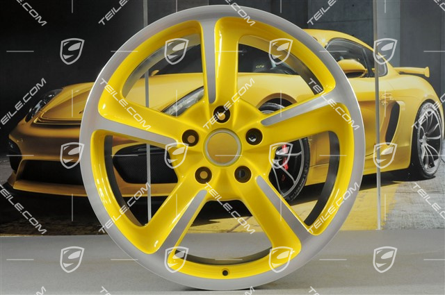 20" Felge Sport Techno, 10J x 20 ET50, Racinggelb