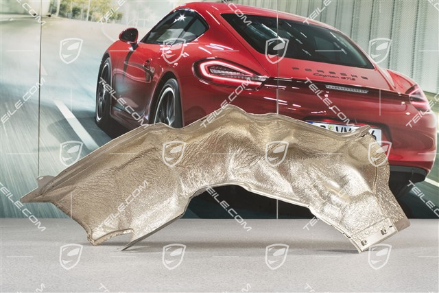 Heat protection, upper, Turbo, R