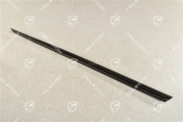 Coupe, Windscreen Water deflector strip, Satin black, L