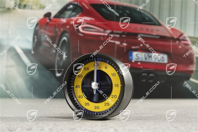 Stoppuhr, Zifferblätter Stoppuhr in Racinggelb