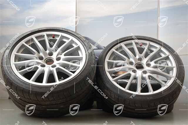 19" Komplet kół letnich SportDesign, felgi 8J x 19 ET57 + 11J x 19 ET 51 + opony 235/35 ZR 19 + 305/30 ZR 19