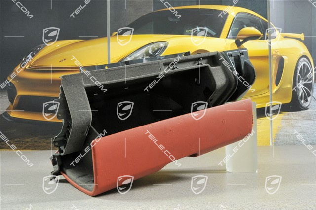 Glove compartment - damaged leather