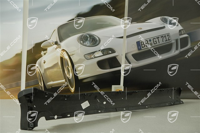 Schwellerblende, satin schwarz, C4 / C4S / Turbo / GT3 RS, L