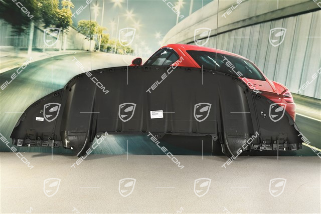 Front spoiler for vehicles with stainless steel trim