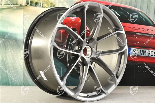 22" Felga Turbo GT, 11,5J x 22 ET52, Vesuvgrau