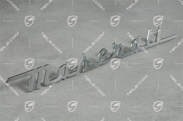 4200 - "Maserati" logo, Aluminum 4200 - "Maserati" logo, Aluminum