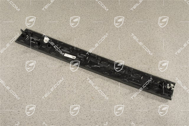 Dashboard trim / moulding, high gloss black, Passanger's side