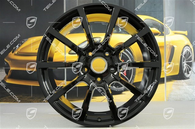 20" Felge Carrera Classic (II), 11,5J x 20 ET76, black high gloss
