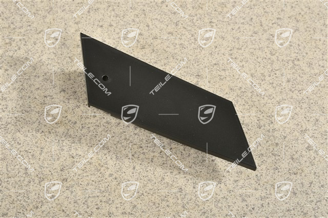 Abdeckblende für Innenbetätigung, Beleuchtet, Schwarz, R