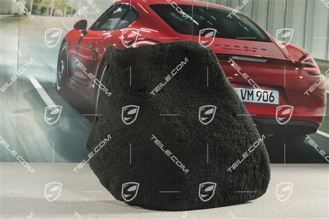 Teppich für Zusatzlüfter Lüftergebläse, Schwarz, R