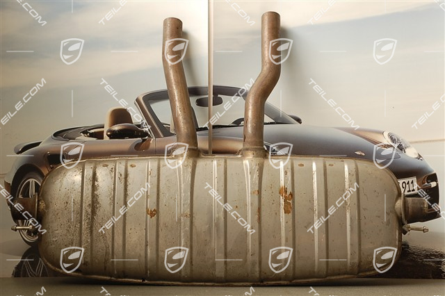 Rear silencer, Cayenne S 4.5L