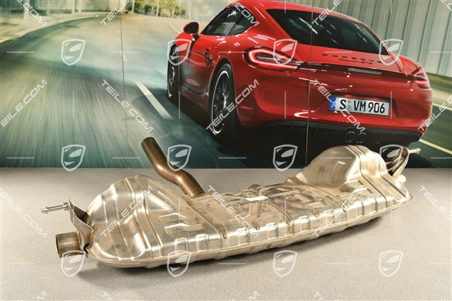 Rear silencer, V6 3,2L 240PS