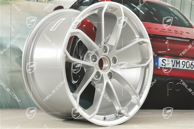 20" Felga GT4, 11J x 20 ET50, brilliant silver