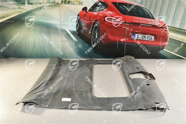 Dachverkleidung, coupé mit Schiebedach, Kunstleder, schwarz
