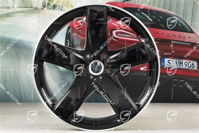 19" Felga "SportClassic", 9J x 19 ET21, czarny wysoki połysk