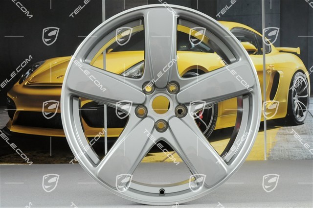 19"-inch alloy wheel Macan SportClassic, 8J x 19 ET21 + 9J x 19 ET21, Silver Metallic