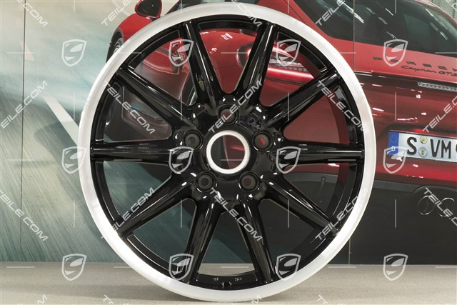 19" Felga "Carrera Sport", 8,5J x 19 ET55, czarny wysoki połysk