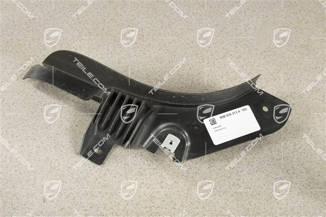 mud trim cover / guard, Black, L