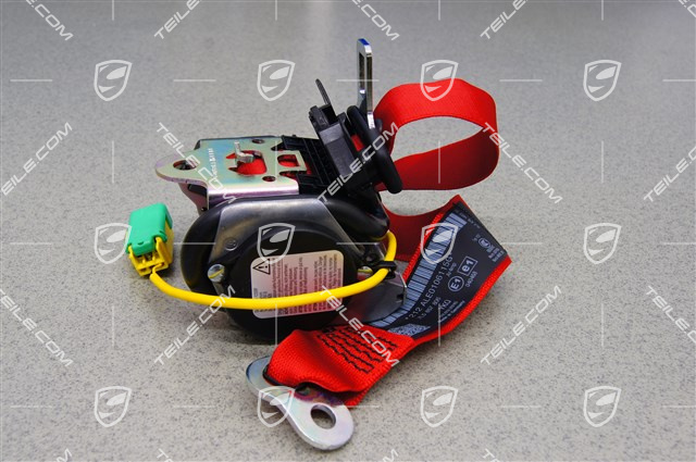 Sicherheitsgurt, indischrot, hinten, R Sicherheitsgurt, indischrot, hinten, R