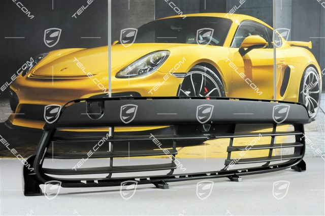 Front bumper Grille centre, ParkAssist, Real TopView, ACC, Turbo/GTS Front bumper Grille centre, ParkAssist, Real TopView, ACC, Turbo/GTS