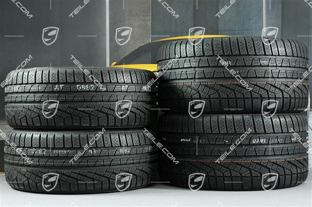 20-inch Turbo III winter wheel set, 8,5J x 20 ET51 + 11J x 20 ET70 + NEW Pirelli winter tyres 245/35 ZR20 + 295/30 ZR20, without TPMS