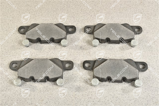 Brake pad set, rear axle, Spyder, L+R