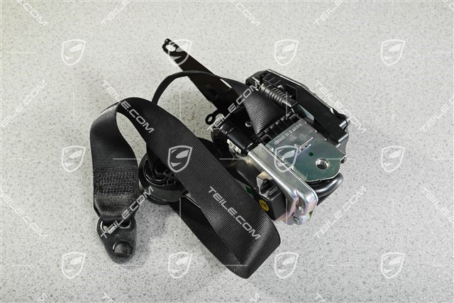 Seat belt, front, ACC+ADC, Black, R