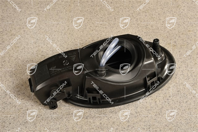 Fuel filler flap housing