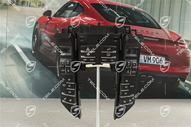 Control part, heated seats / seat ventilation / Climatronic