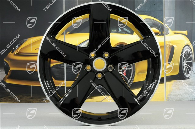 21" komplet felg Sport Classic, 9J x 21 ET26 + 10J x 21 ET19, czarne
