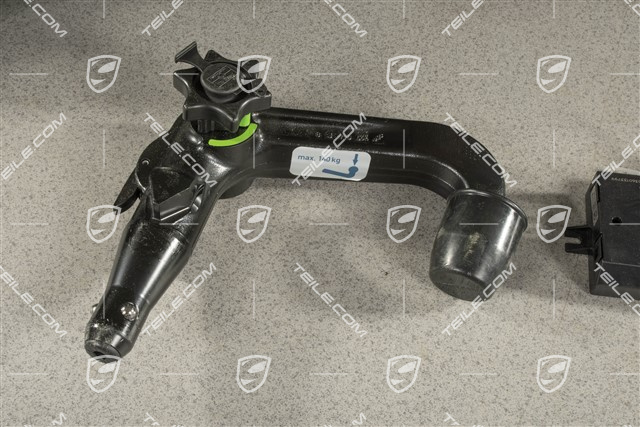 Trailer coupling, detachable ball-pin