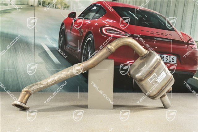 Sport exhaust muffler, L