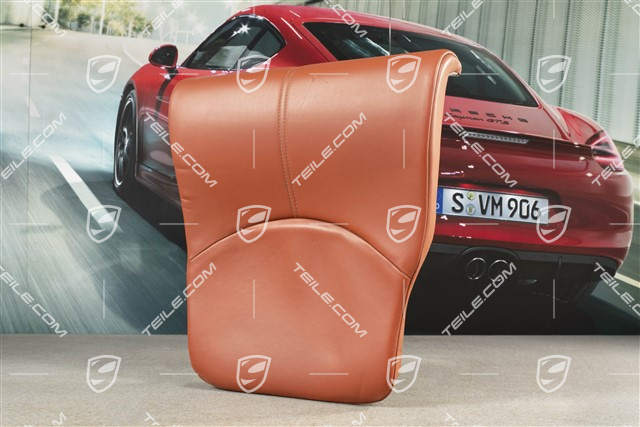 Back seat lower / cushion, Cabrio, leather, Terracotta (Not for Japan), R
